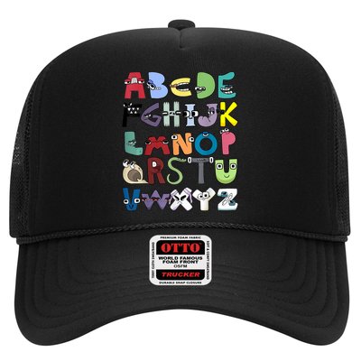 Villain Letter Abc Costume Boys Matching Evil Alphabet Lore Trucker Hat