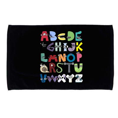 Villain Letter Abc Costume Boys Matching Evil Alphabet Lore Microfiber Hand Towel
