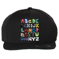 Villain Letter Abc Costume Boys Matching Evil Alphabet Lore Wool Snapback Cap