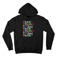 Villain Letter Abc Costume Boys Matching Evil Alphabet Lore Hoodie