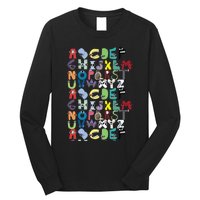 Villain Letter Abc Costume Boys Matching Evil Alphabet Lore Long Sleeve Shirt