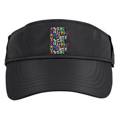 Villain Letter Abc Costume Boys Matching Evil Alphabet Lore Adult Drive Performance Visor