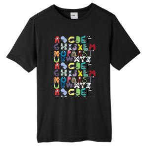 Villain Letter Abc Costume Boys Matching Evil Alphabet Lore Tall Fusion ChromaSoft Performance T-Shirt