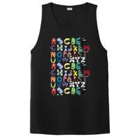 Villain Letter Abc Costume Boys Matching Evil Alphabet Lore PosiCharge Competitor Tank