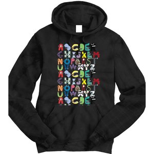 Villain Letter Abc Costume Boys Matching Evil Alphabet Lore Tie Dye Hoodie