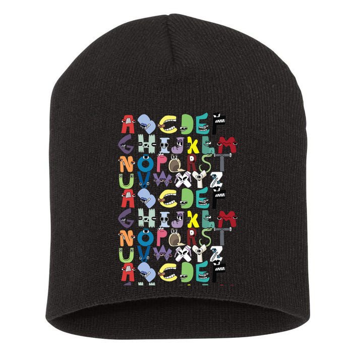 Villain Letter Abc Costume Boys Matching Evil Alphabet Lore Short Acrylic Beanie