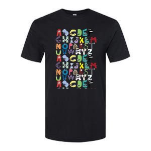 Villain Letter Abc Costume Boys Matching Evil Alphabet Lore Softstyle CVC T-Shirt