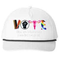 Vote Like An Obstinate Headstrong Feminist Snapback Five-Panel Rope Hat