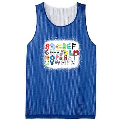 Villain Letter Abc Costume Boys Matching Evil Alphabet Lore Mesh Reversible Basketball Jersey Tank