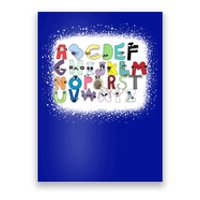 Villain Letter Abc Costume Boys Matching Evil Alphabet Lore Poster