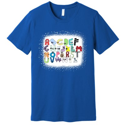 Villain Letter Abc Costume Boys Matching Evil Alphabet Lore Premium T-Shirt