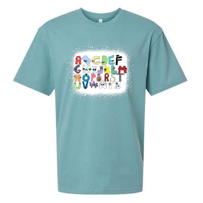 Villain Letter Abc Costume Boys Matching Evil Alphabet Lore Sueded Cloud Jersey T-Shirt