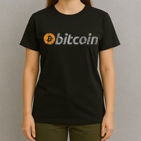 Vintage Look Bitcoin Logo T-Shirt