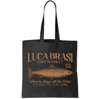 Vintage Luca Brasi Fish Market Since 1945 Where He Sleeps With The Fishes Bag