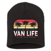 Van Life Clothing Retro Vintage Van Dwellers Vanlife Nomads Short Acrylic Beanie