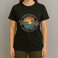 Van Life Clothing Retro Vintage Van Dwellers Vanlife Nomads T-Shirt