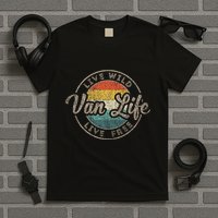 Van Life Clothing Retro Vintage Van Dwellers Vanlife Nomads T-Shirt