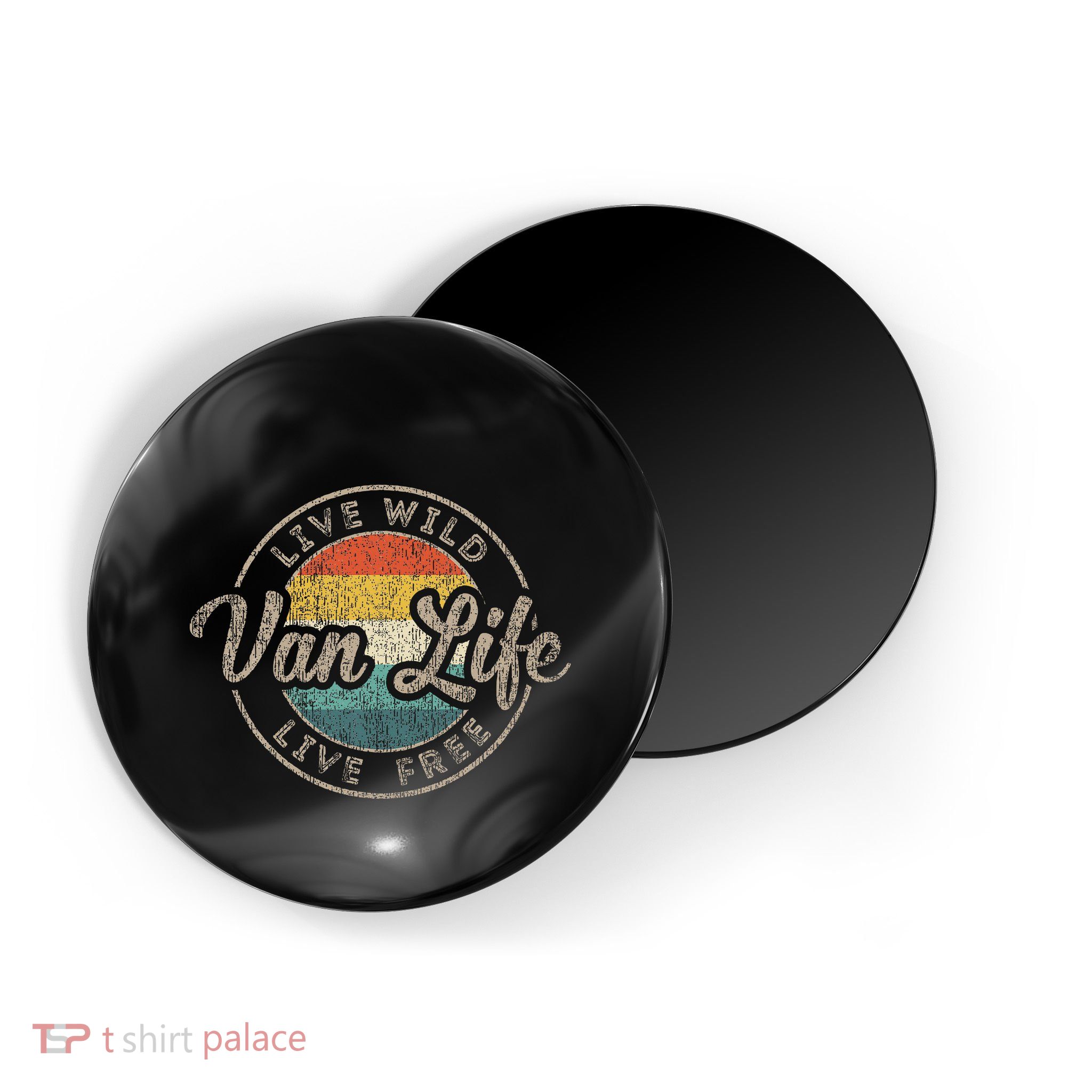 Van Life Clothing Retro Vintage Van Dwellers Vanlife Nomads Magnet