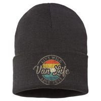 Van Life Clothing Retro Vintage Van Dwellers Vanlife Nomads Sustainable Knit Beanie