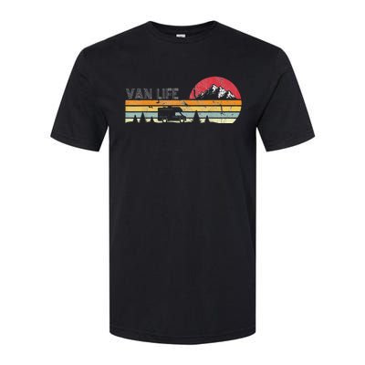 Van Life Clothing Retro Vintage Van Dwellers Vanlife Nomads Softstyle® CVC T-Shirt