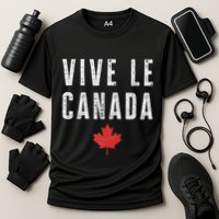 Vive Le Canada Cooling Performance Crew T-Shirt