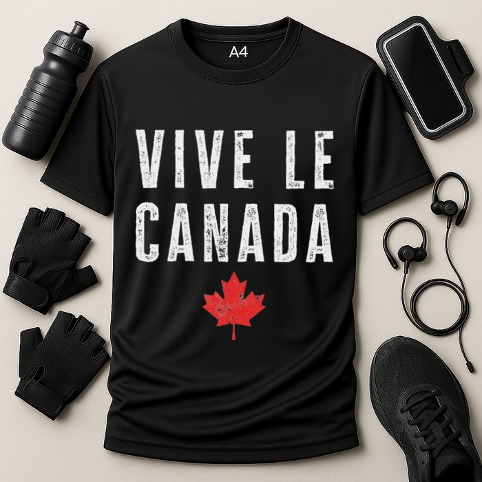 Vive Le Canada Cooling Performance Crew T-Shirt