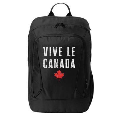 Vive Le Canada City Backpack