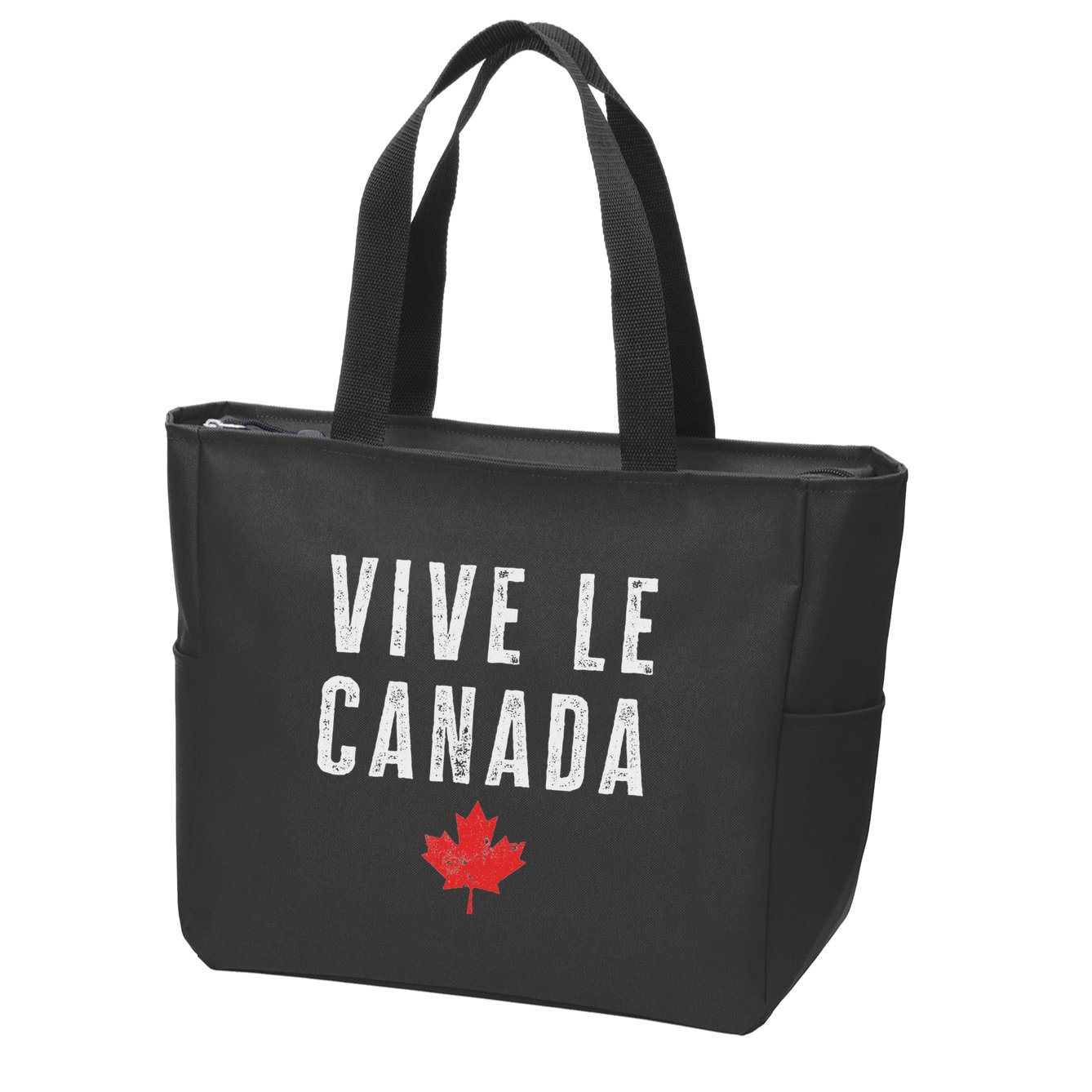 Vive Le Canada Zip Tote Bag
