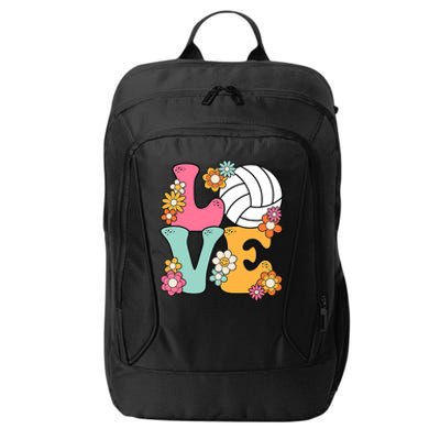 Volleyball Love Cute Volleyball Lover Wo Teens Girl City Backpack