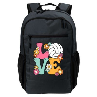 Volleyball Love Cute Volleyball Lover Wo Teens Girl Daily Commute Backpack