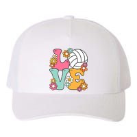 Volleyball Love Cute Volleyball Lover Wo Teens Girl Yupoong Adult 5-Panel Trucker Hat