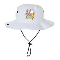 Volleyball Love Cute Volleyball Lover Wo Teens Girl Legacy Cool Fit Booney Bucket Hat