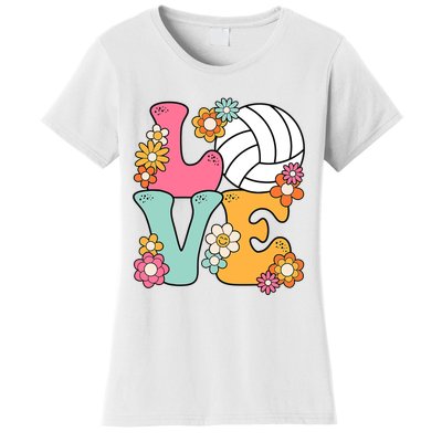 Volleyball Love Cute Volleyball Lover Wo Teens Girl Women's T-Shirt