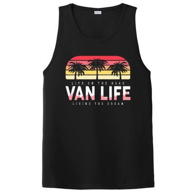 Van Life Clothing Retro Vintage Van Dwellers Vanlife Nomads PosiCharge Competitor Tank