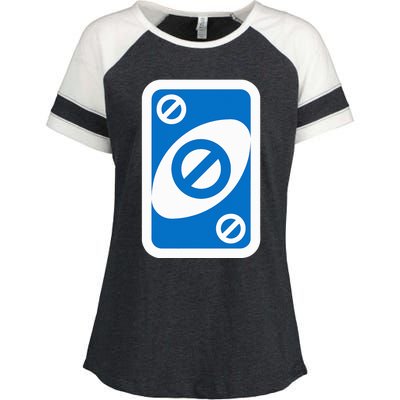 VintageUno Lover Cards Costume Halloween Skip Family Enza Ladies Jersey Colorblock Tee