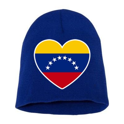 Venezuela Love Cute Gift Short Acrylic Beanie