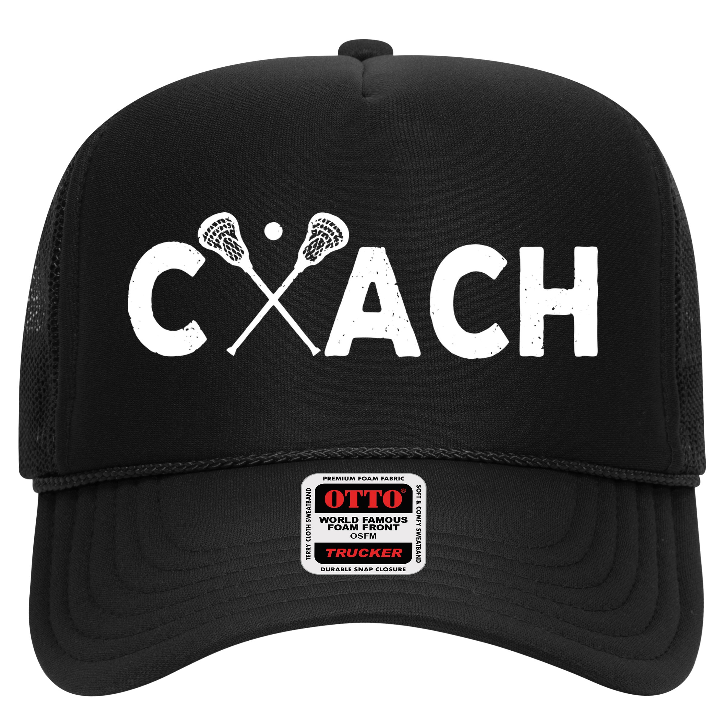 Vintage Lacrosse Coach Lacrosse Team Coach Retro Hat