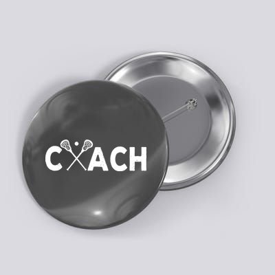 Vintage Lacrosse Coach Lacrosse Team Coach Retro Button