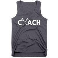 Vintage Lacrosse Coach Lacrosse Team Coach Retro Tank Top