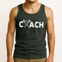 Vintage Lacrosse Coach Lacrosse Team Coach Retro Tank Top