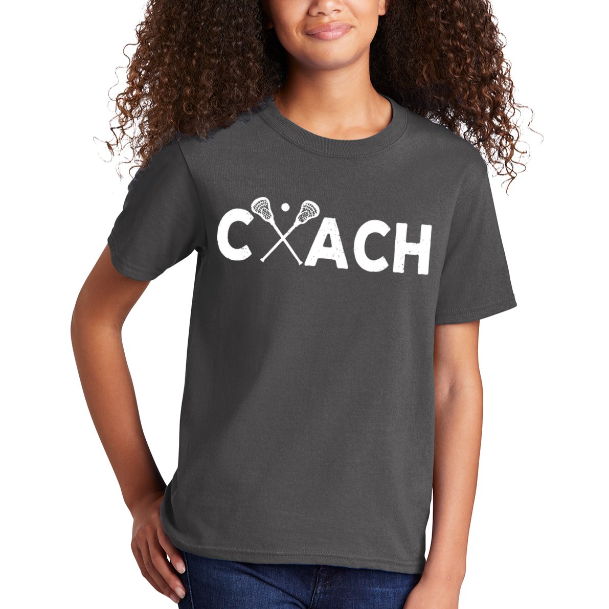 Vintage Lacrosse Coach Lacrosse Team Coach Retro Kids T-Shirt