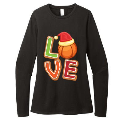 Volleyball Love Christmas Xmeaningful Giftmas Pajama Sport Fans Players Great Gi Womens CVC Long Sleeve Shirt