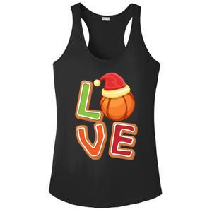 Volleyball Love Christmas Xmeaningful Giftmas Pajama Sport Fans Players Great Gi Ladies PosiCharge Competitor Racerback Tank