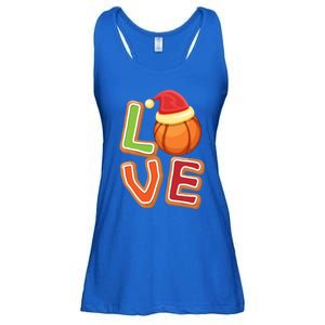 Volleyball Love Christmas Xmeaningful Giftmas Pajama Sport Fans Players Great Gi Ladies Essential Flowy Tank