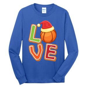 Volleyball Love Christmas Xmeaningful Giftmas Pajama Sport Fans Players Great Gi Tall Long Sleeve T-Shirt