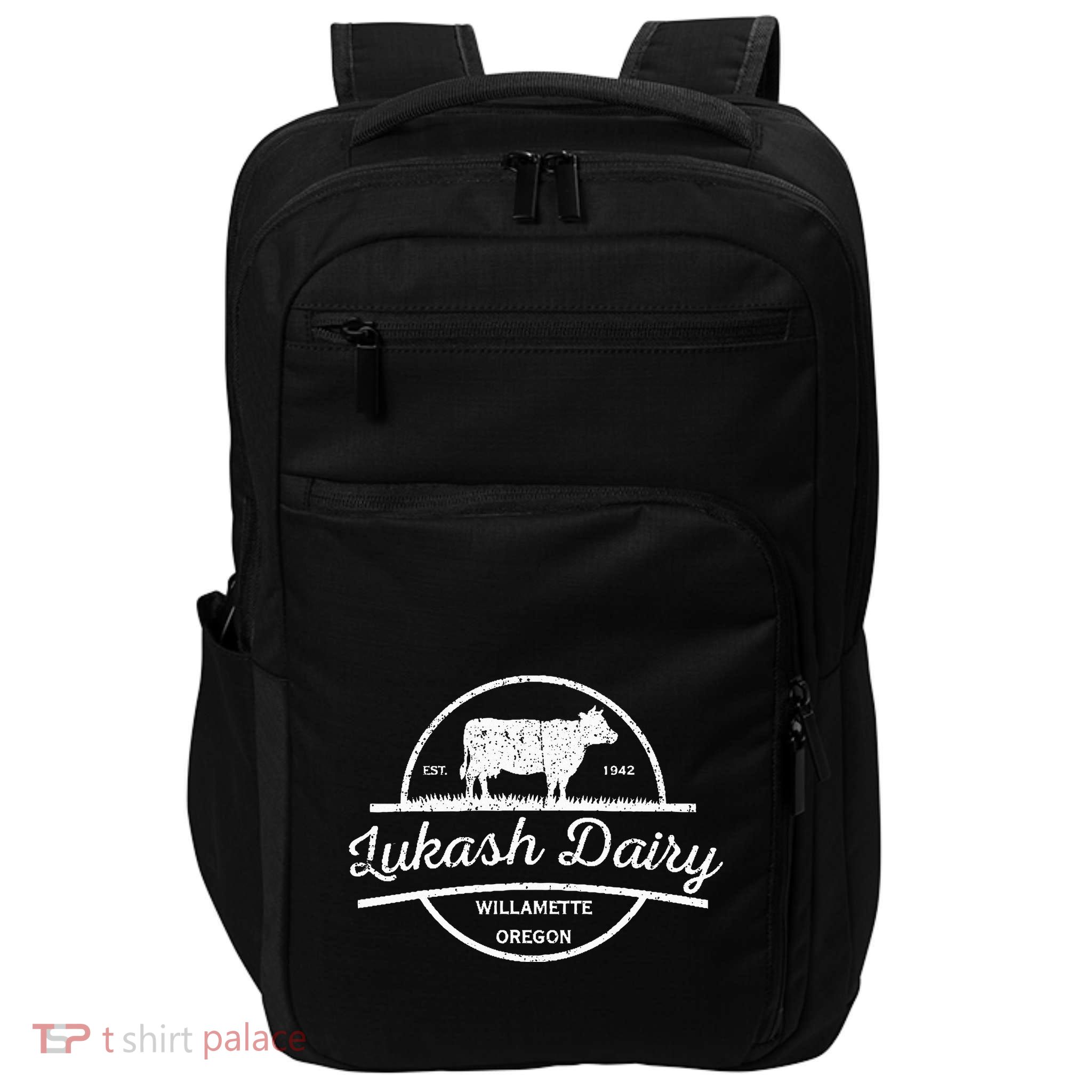 Vintage Lukash Dairy From A League Of Their Own Impact Tech Backpack