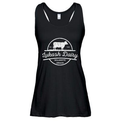 Vintage Lukash Dairy From A League Of Their Own Ladies Essential Flowy Tank