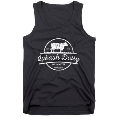 Vintage Lukash Dairy From A League Of Their Own Tank Top