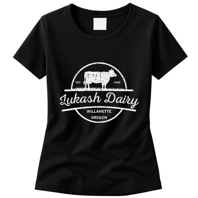 Vintage Lukash Dairy From A League Of Their Own Womens T-Shirt