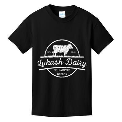 Vintage Lukash Dairy From A League Of Their Own Kids T-Shirt